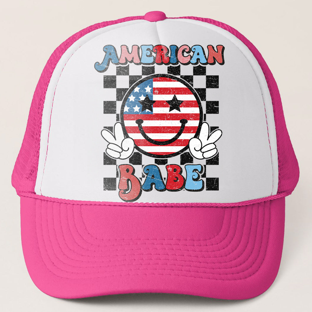 American Babe Western Trucker Hat