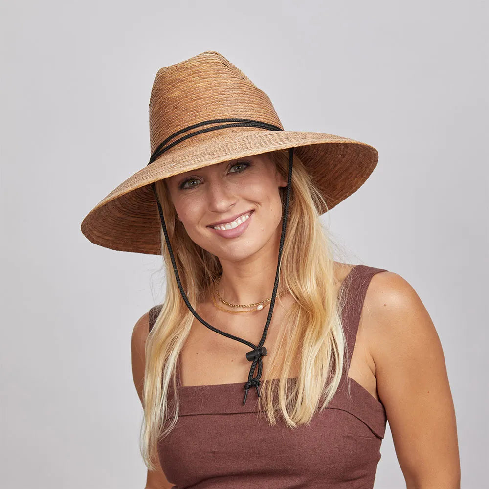 Marlin Wide Brim Straw Hat