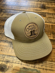 Trucker Hat With Leather Patch