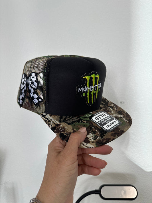 Monster Foam Camo Trucker Hat