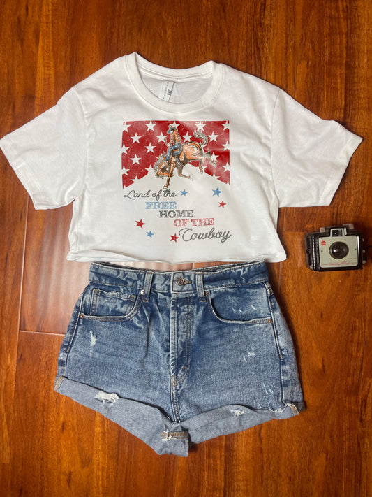 New Cowboy Crop Top