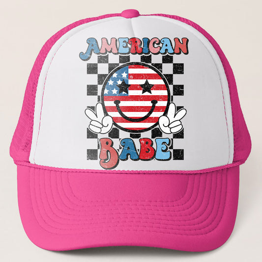 American Babe Western Trucker Hat