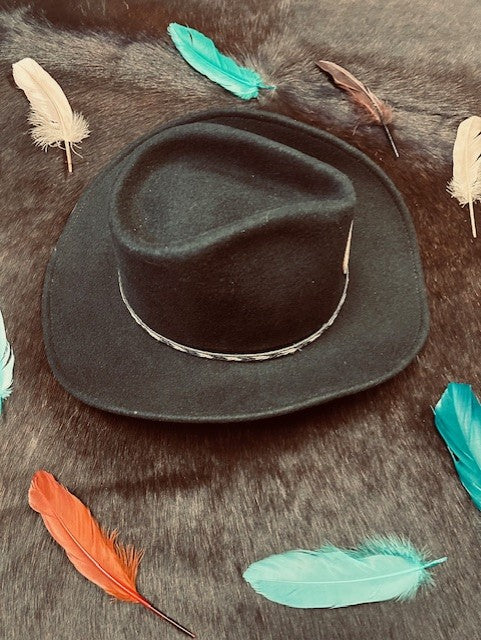 Outlaw Crushable Felt Hat